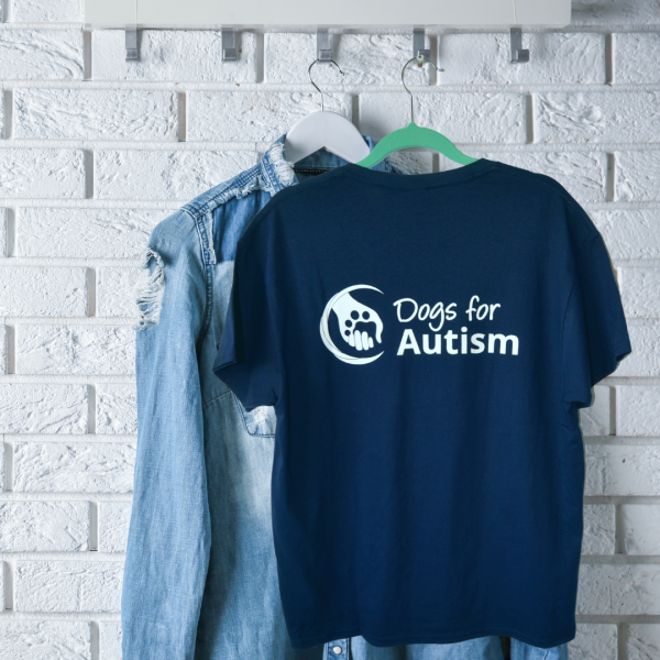 Dogs for Autism Logo T Shirt